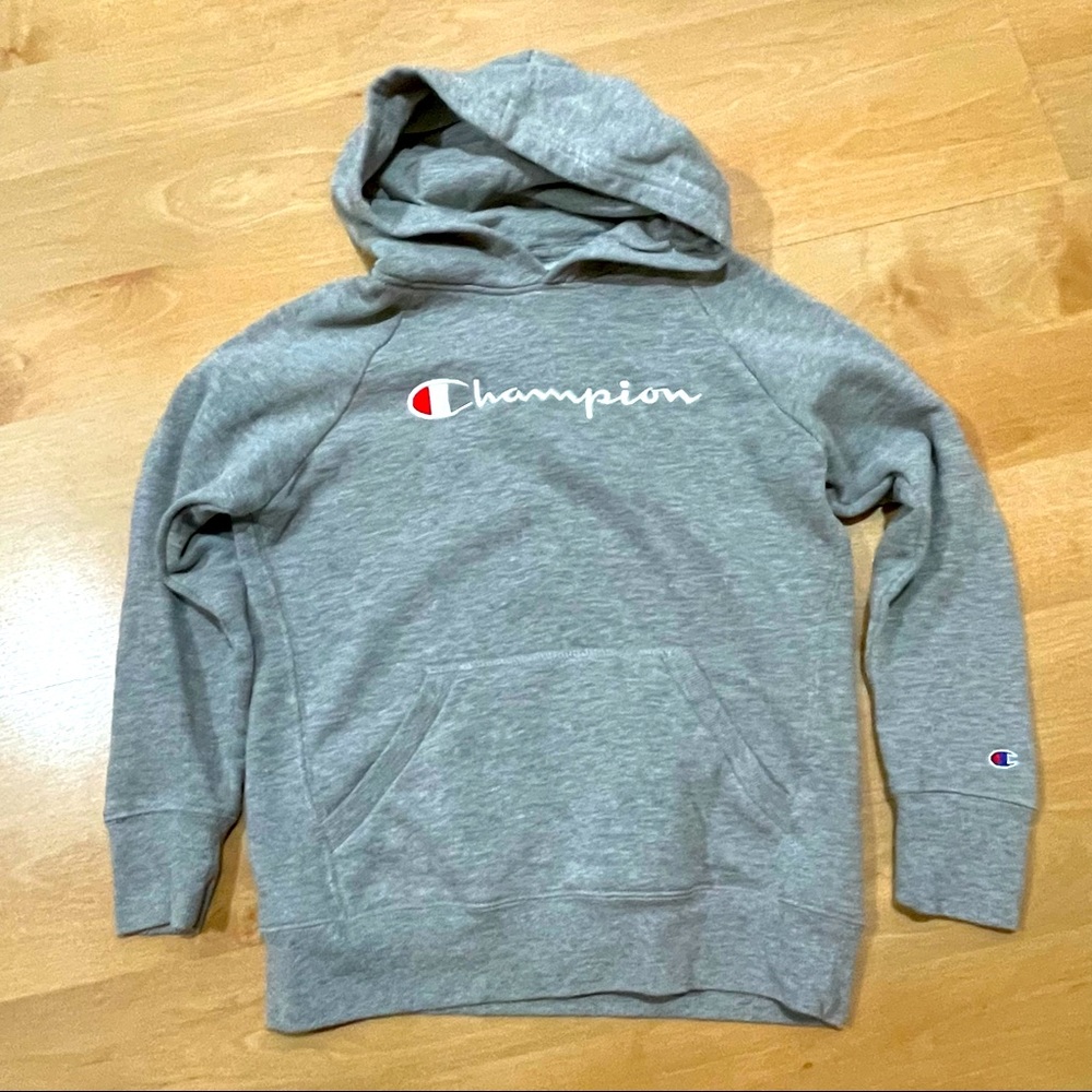 Champion Boys Lg Hooded Sweatshirt